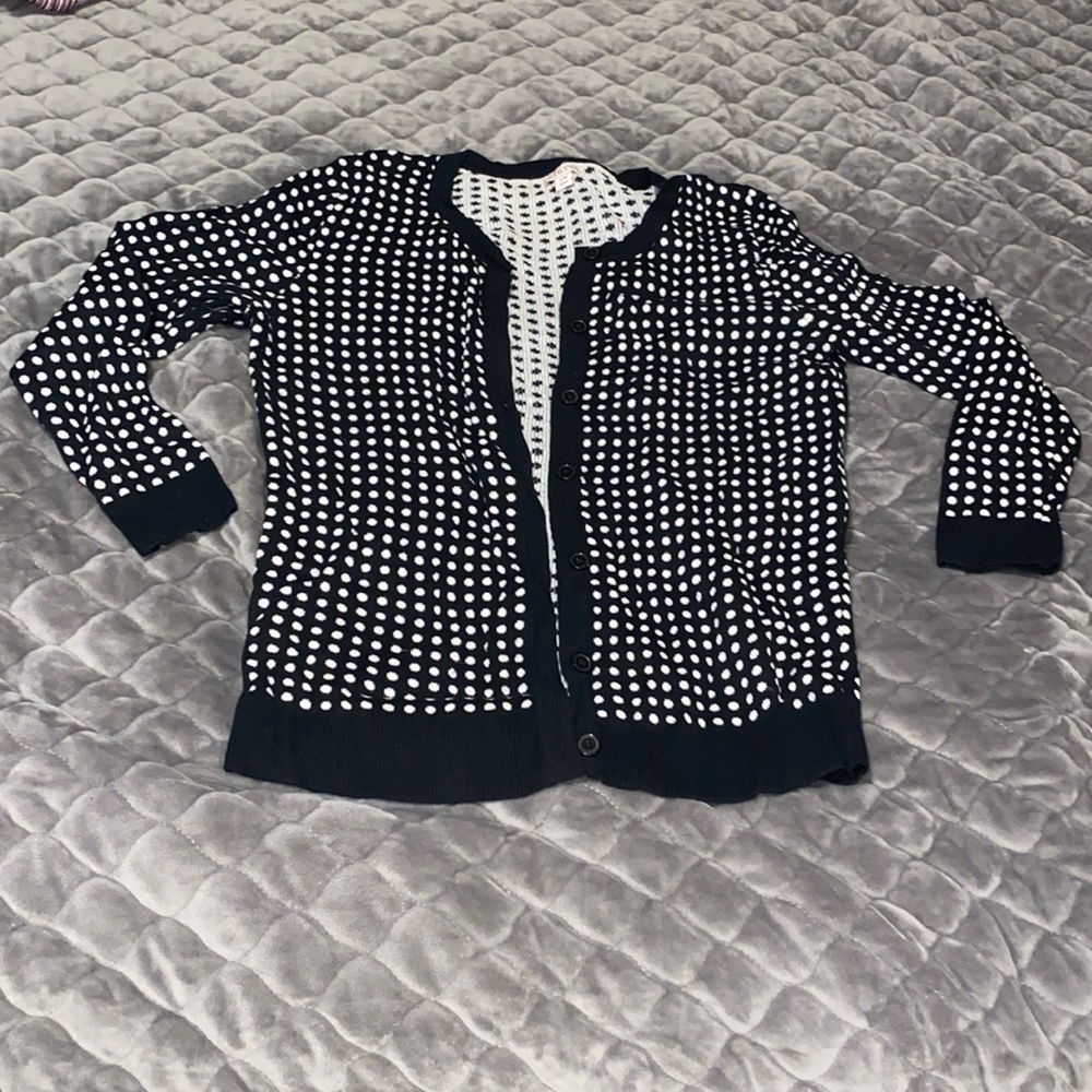 Button down sweater